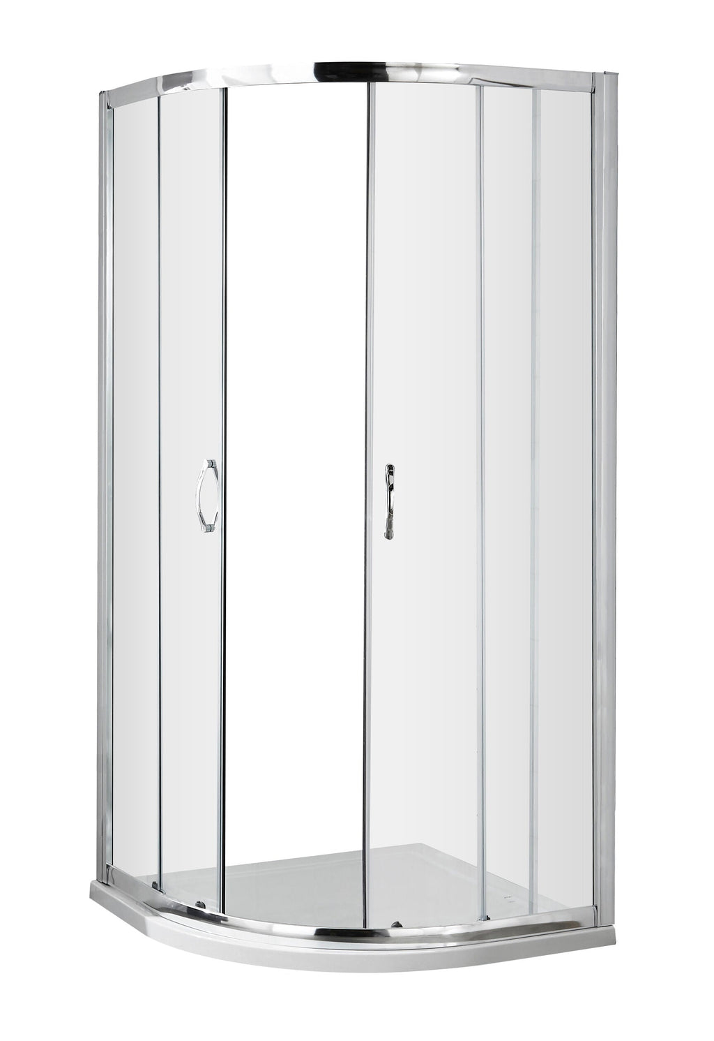 Nuie Ella 780mm Framed Chrome Quadrant Shower Enclosure