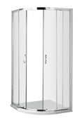 Nuie Ella 780mm Framed Chrome Quadrant Shower Enclosure