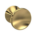 Nuie Lux Round Brushed Brass Knob