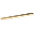 Nuie Lux 300mm Brushed Brass Finger Pull Handle