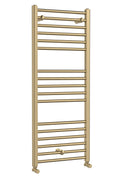 Hudson Reed Lorica 1200mm x 500mm Brushed Brass Vertical Single Panel Radiator