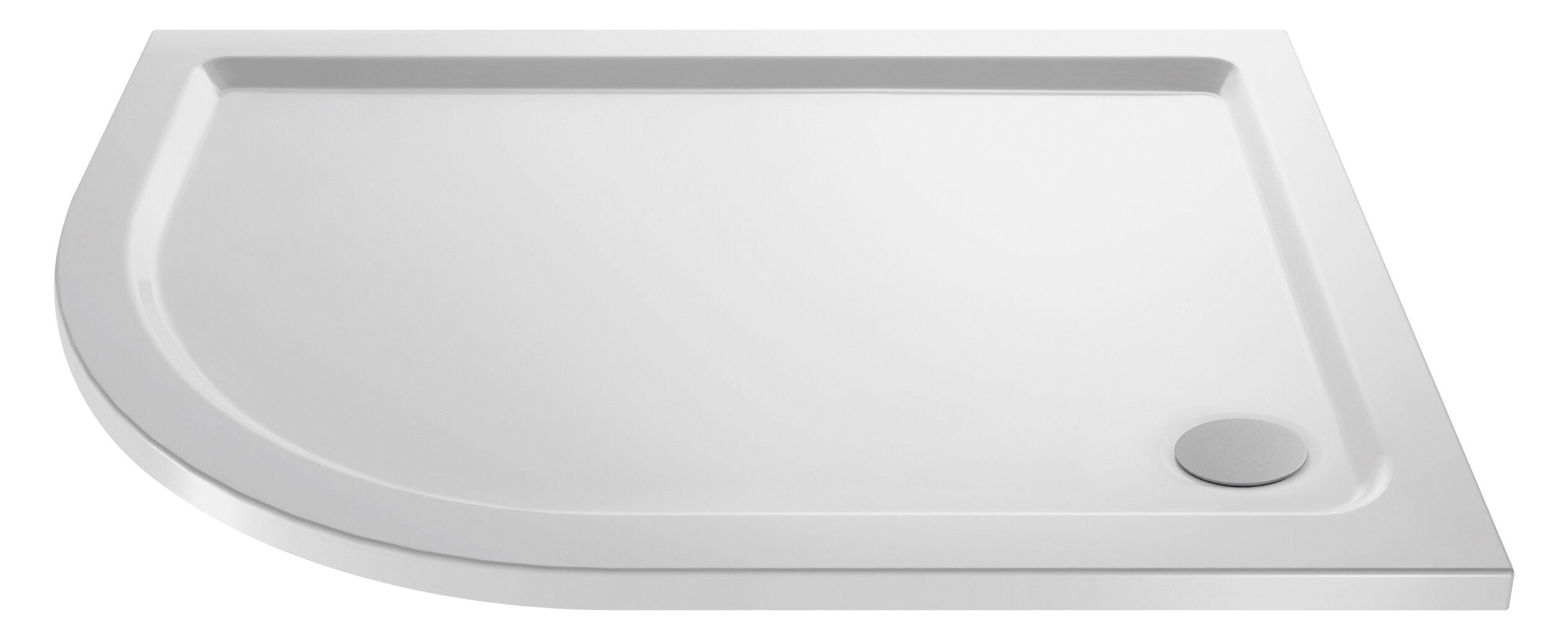 Offset Quadrant Slimline Shower Tray Left Hand 1000 x 800mm