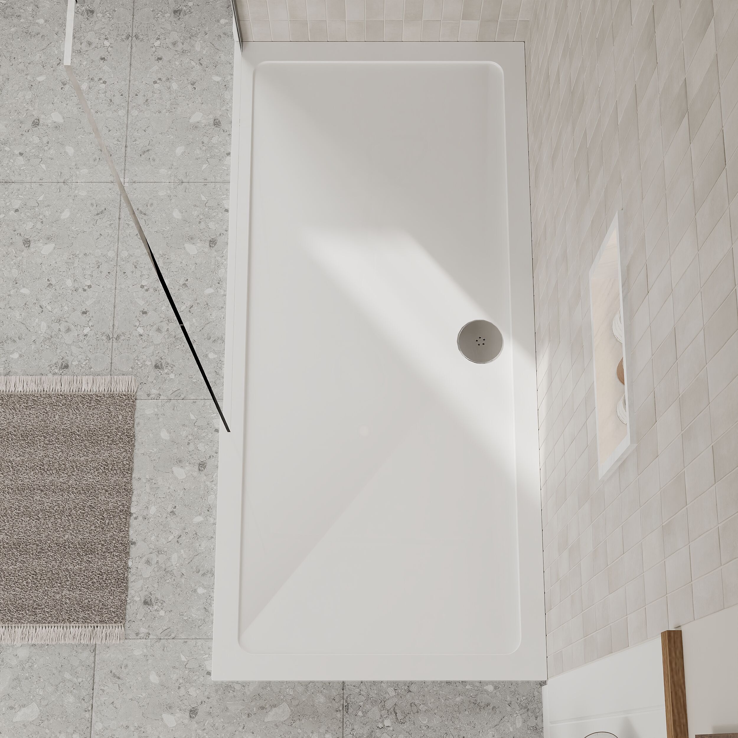 Rectangular Slimline Shower Tray 1700 x 800mm