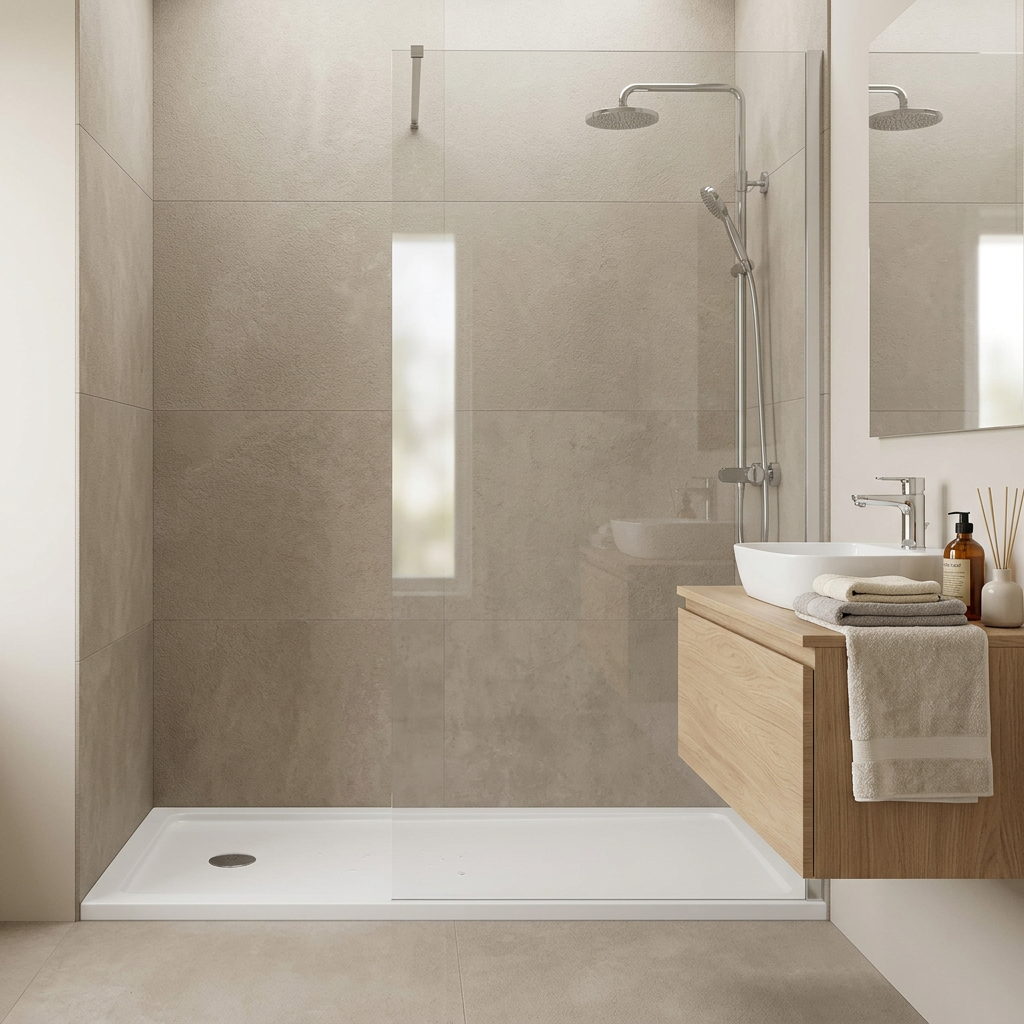 Bath Replacement Slimline Shower Tray 1700 x 700mm