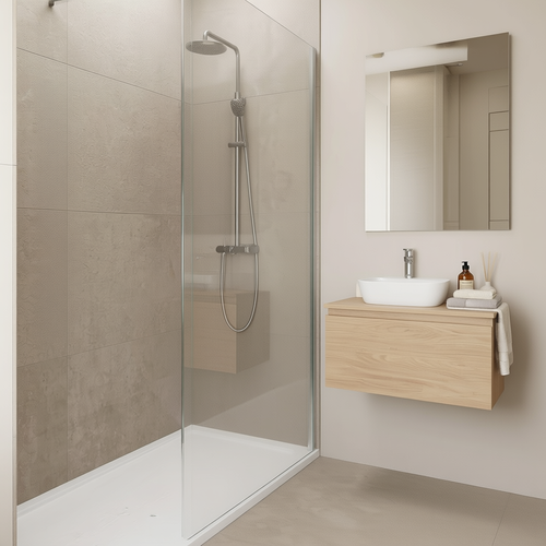 Bath Replacement Slimline Shower Tray 1700 x 700mm