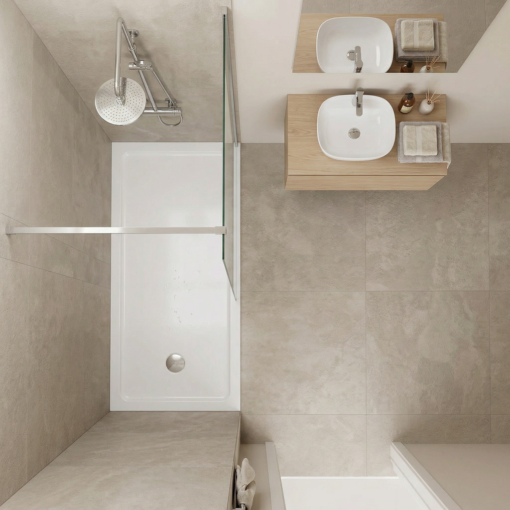 Bath Replacement Slimline Shower Tray 1700 x 700mm