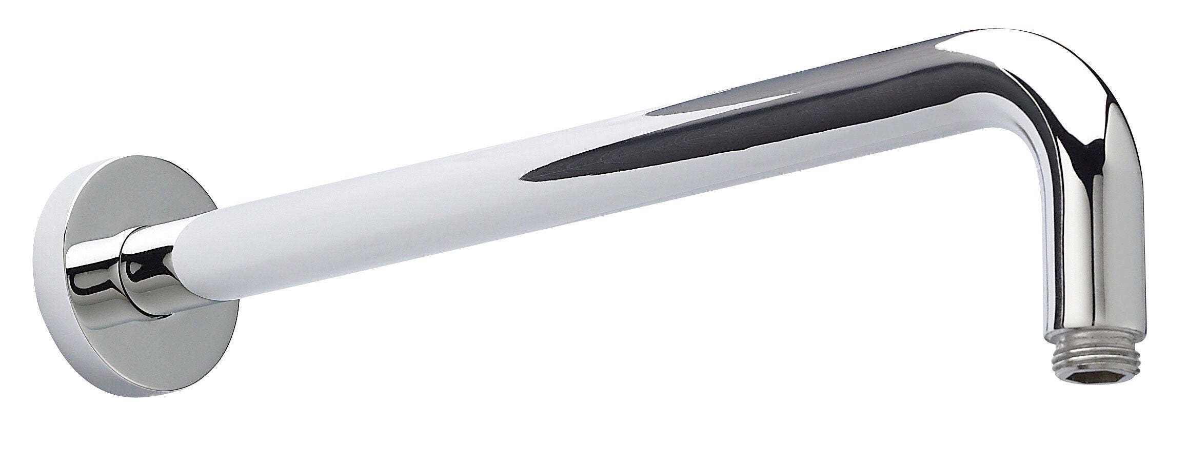Nuie Chrome Wall-Mounted Shower Arm
