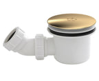 Nuie 90mm Brushed Brass Fast Flow Shower Tray Waste
