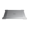 Nuie Chrome Grid Square Shower Tray Waste