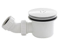Nuie 90mm Matt White Fast Flow Shower Tray Waste