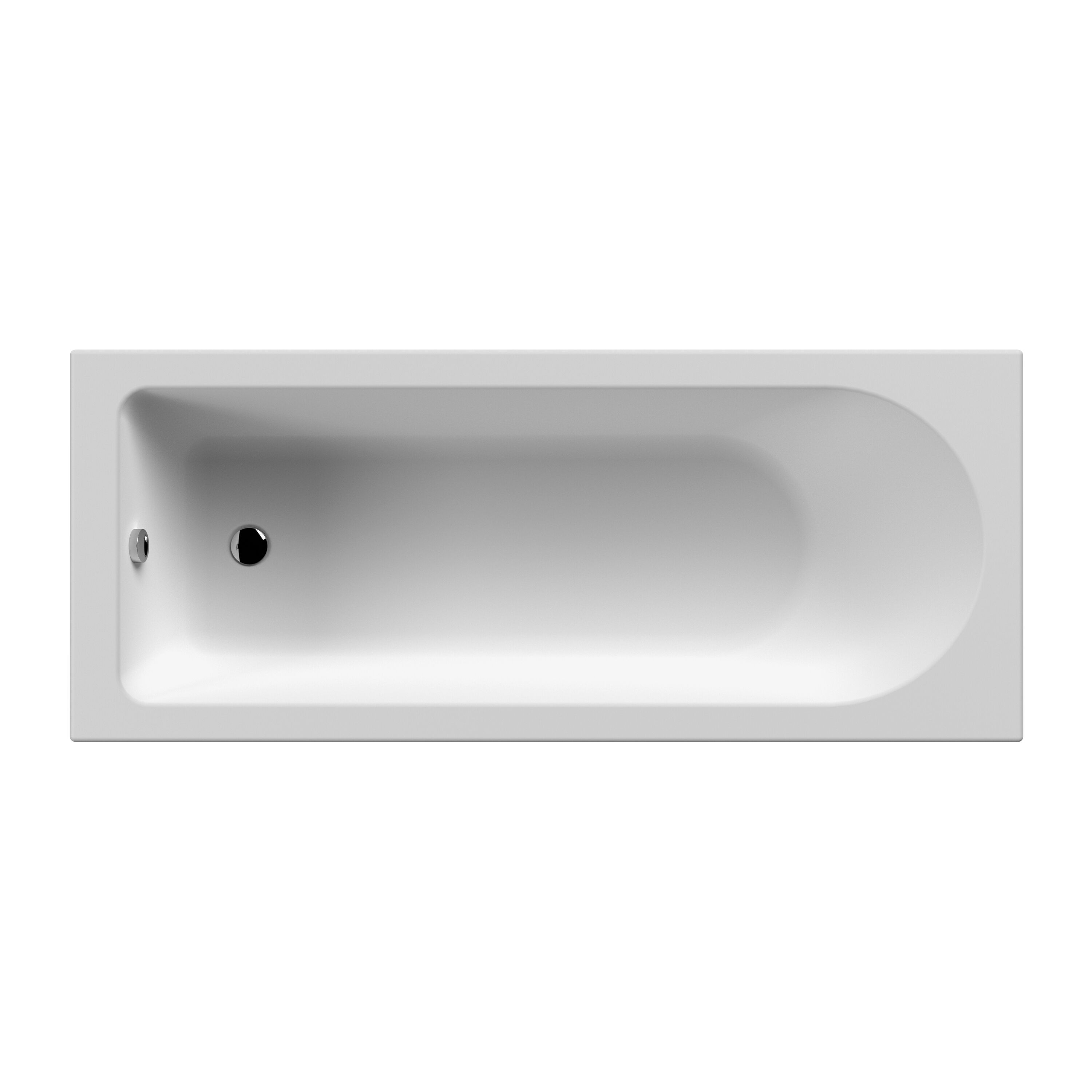 Nuie 1700mm Single Ended Bath With Legs