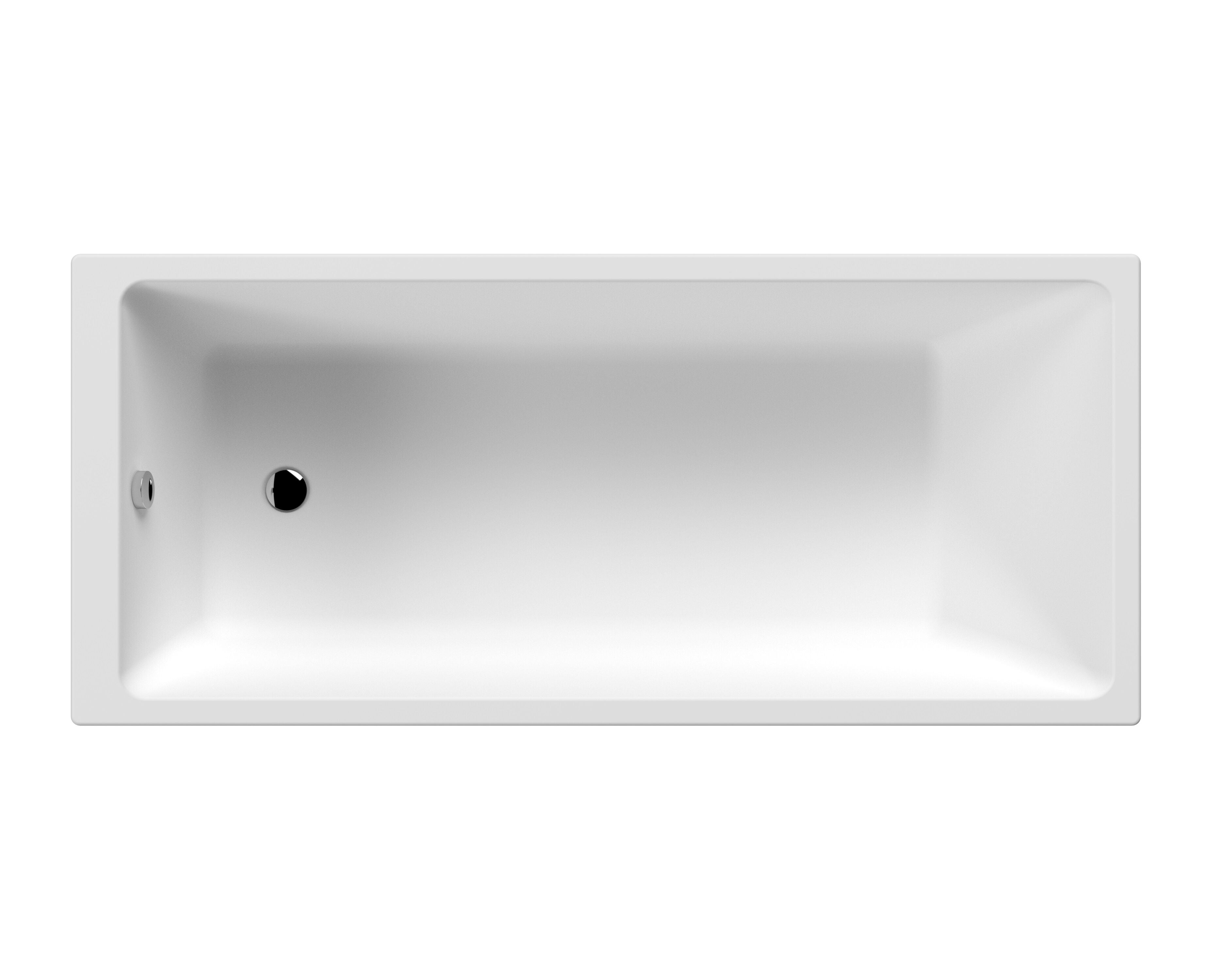 Nuie 1700mm Single Ended Bath With Legs