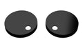 Nuie Matt Black Toilet Seat Cover Caps