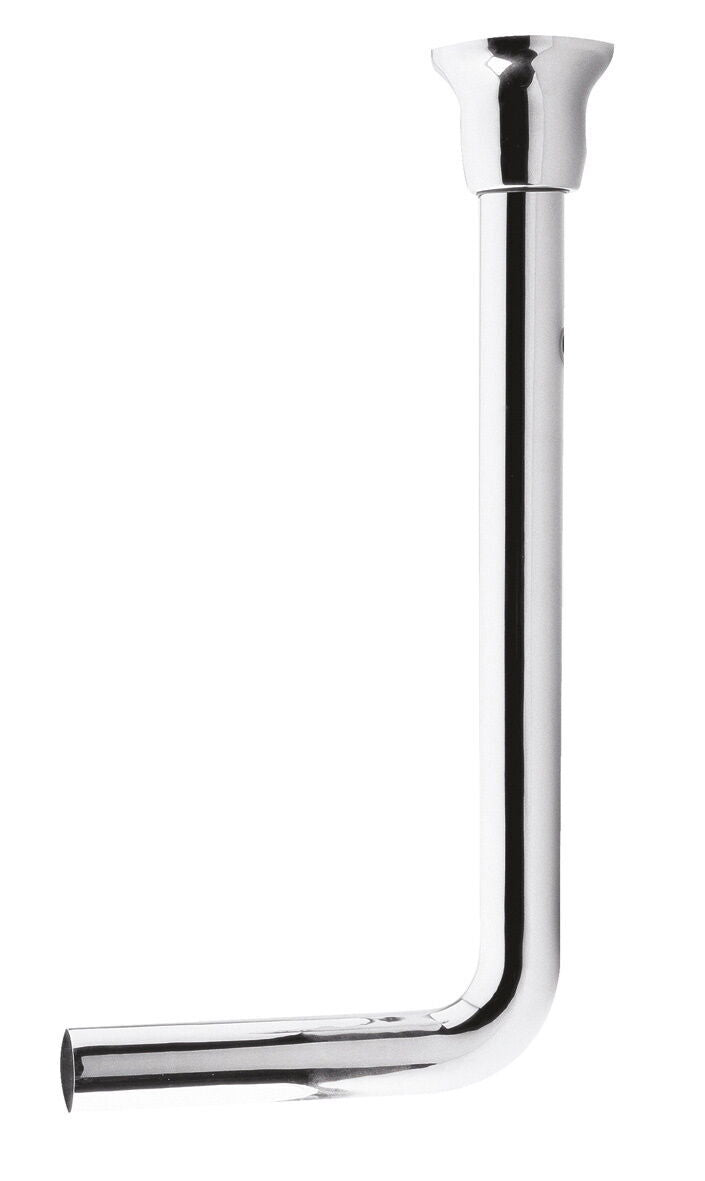Nuie Chrome Low Level Flush Pipe Pack