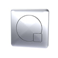 Nuie Square Chrome Dual Flush Push Button