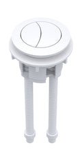 Nuie White Dual Flush Cistern Push Button