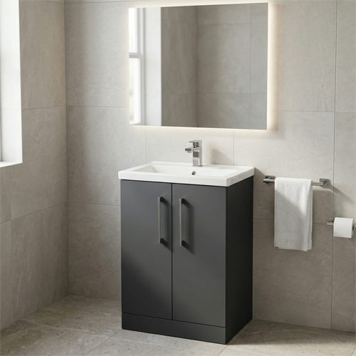 500mm Floor Standing 2 Door Unit (365 Deep)