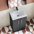 500mm Floor Standing 2 Door Unit (365 Deep)