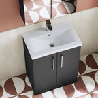 600mm Floor Standing 2 Door Unit (365 Deep)