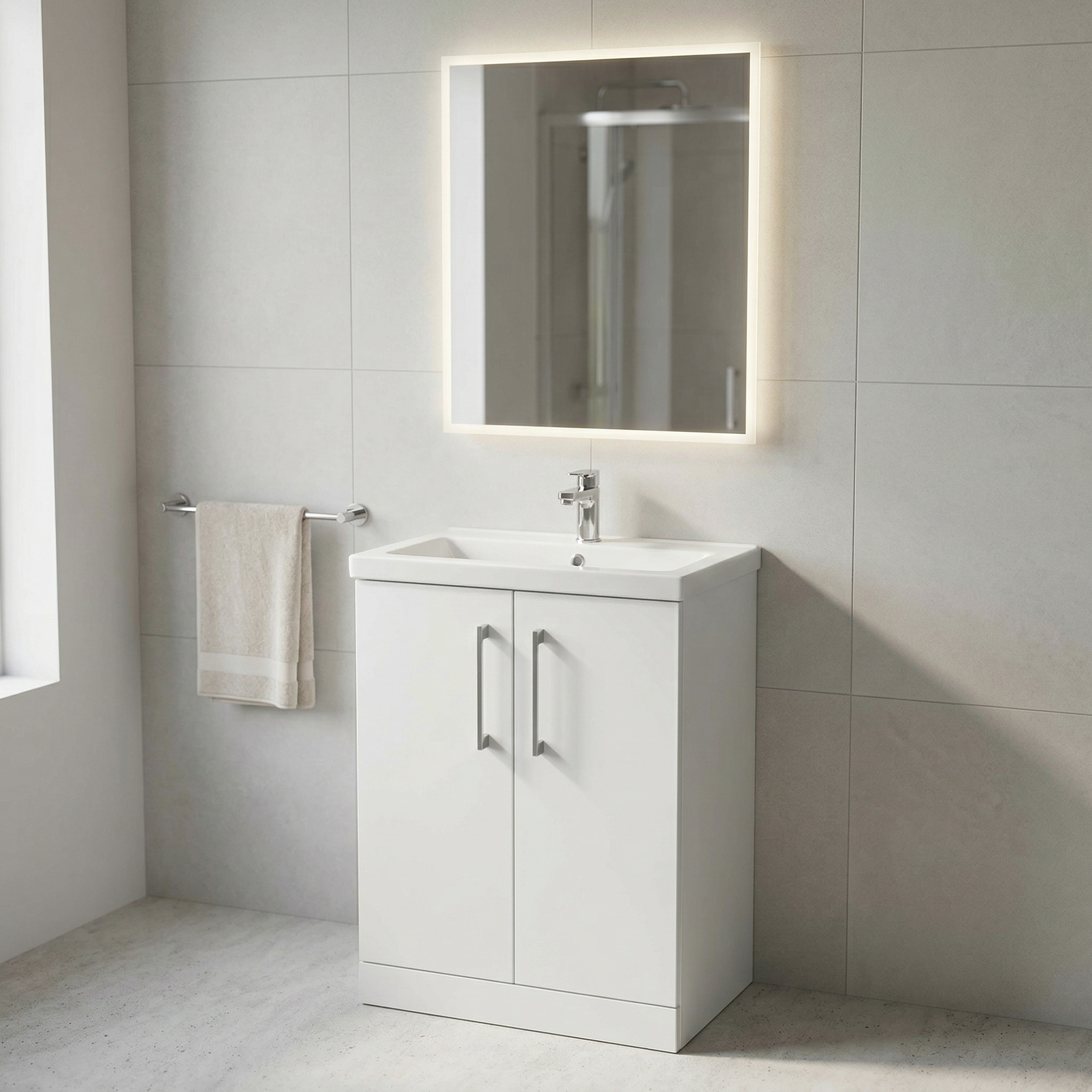 Arno 600mm Floor Standing 2-Door Unit
