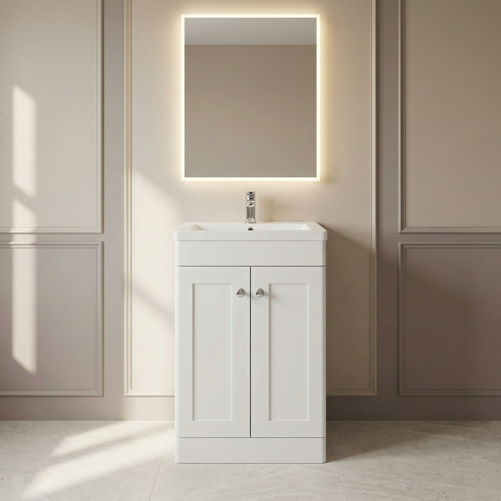 Classique Floor Standing 2 Door Unit, 500mm