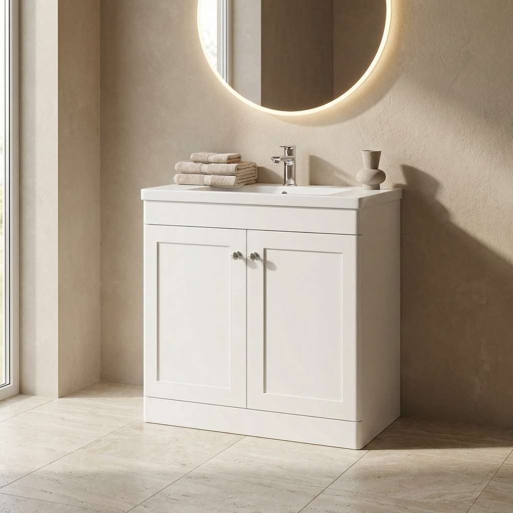 Classique Floor Standing 2 Door Unit, 800mm
