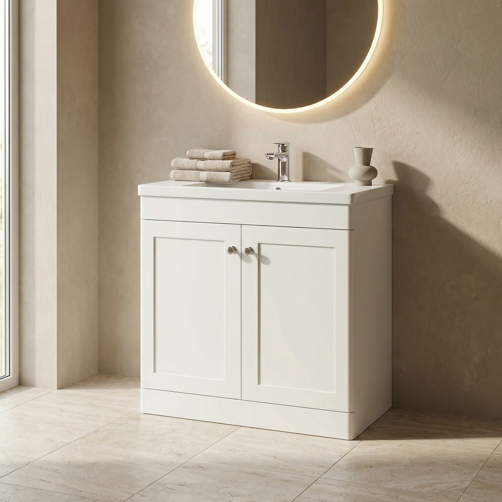 Classique Floor Standing 2 Door Unit, 800mm