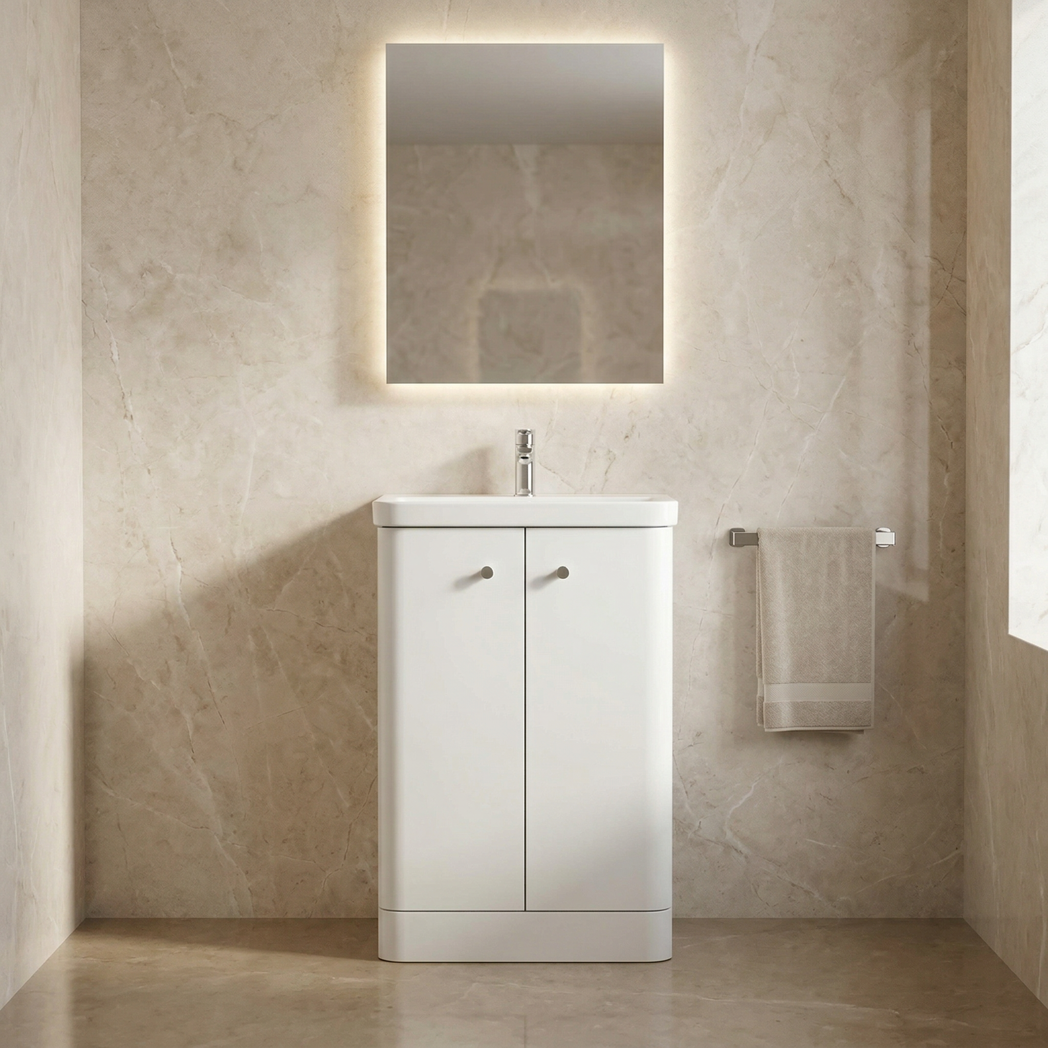 Core 500mm Floor Standing 2-Door Unit