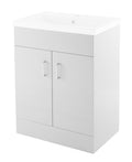 Eden Floor Standing 2 Door Vanity Cabinet 600mm