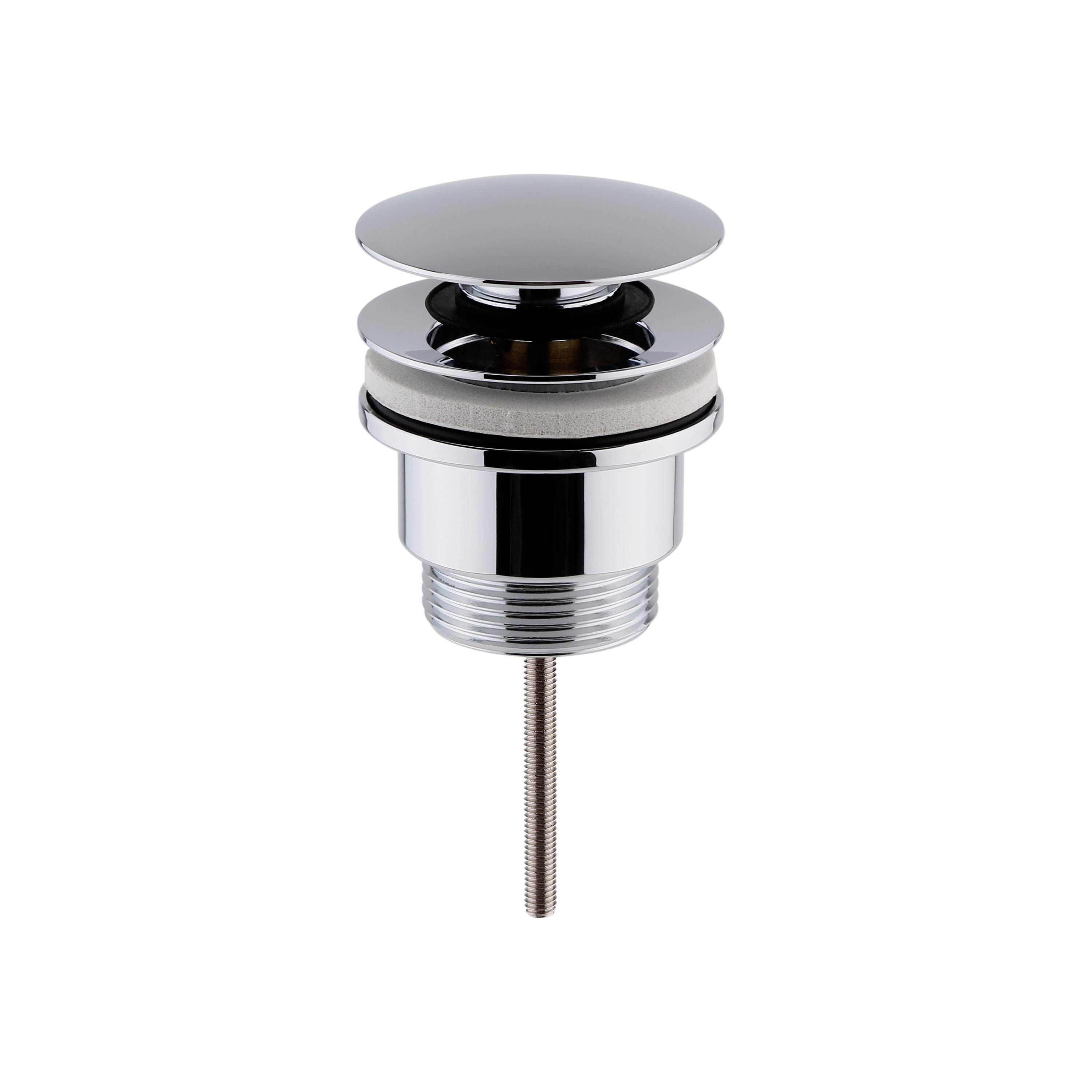 Nuie Push Button Slotted Basin Waste