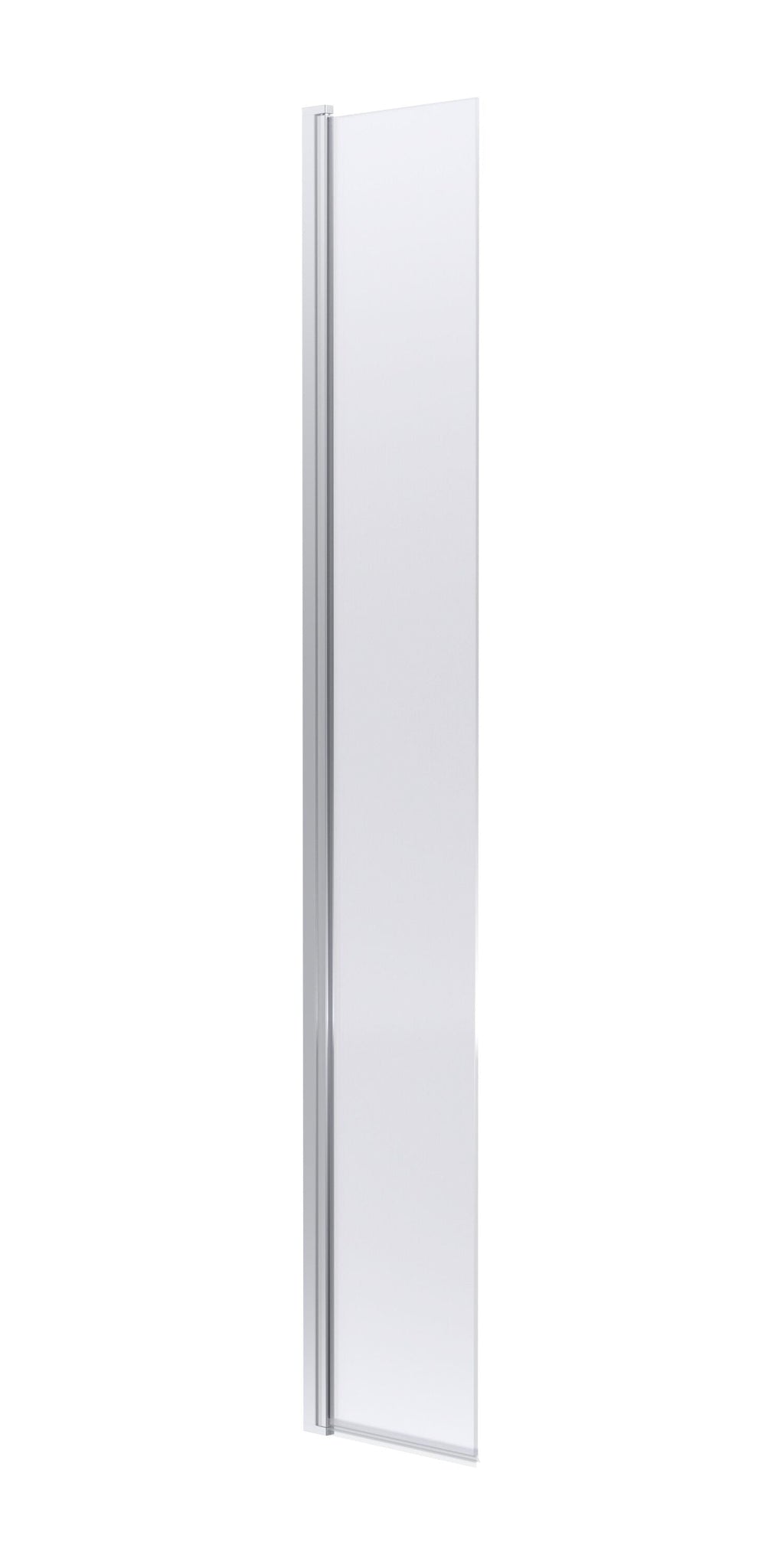 Nuie 322mm Semi-Frameless Chrome Hinged Wetroom Screen