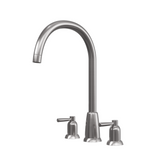 Verossi |Cuthbert| Classic 3TH Kitchen Mixer Tap| Pewter
