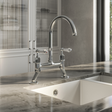 Verossi | Alton| Dual Lever Kitchen tap | Chrome
