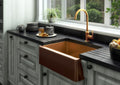 Verossi | Vrimo Belfast | 1.0 Bowl Stainless Steel Kitchen Sink | Copper Strainer Waste Supplied | 600 x 450 mm | Copper Finish