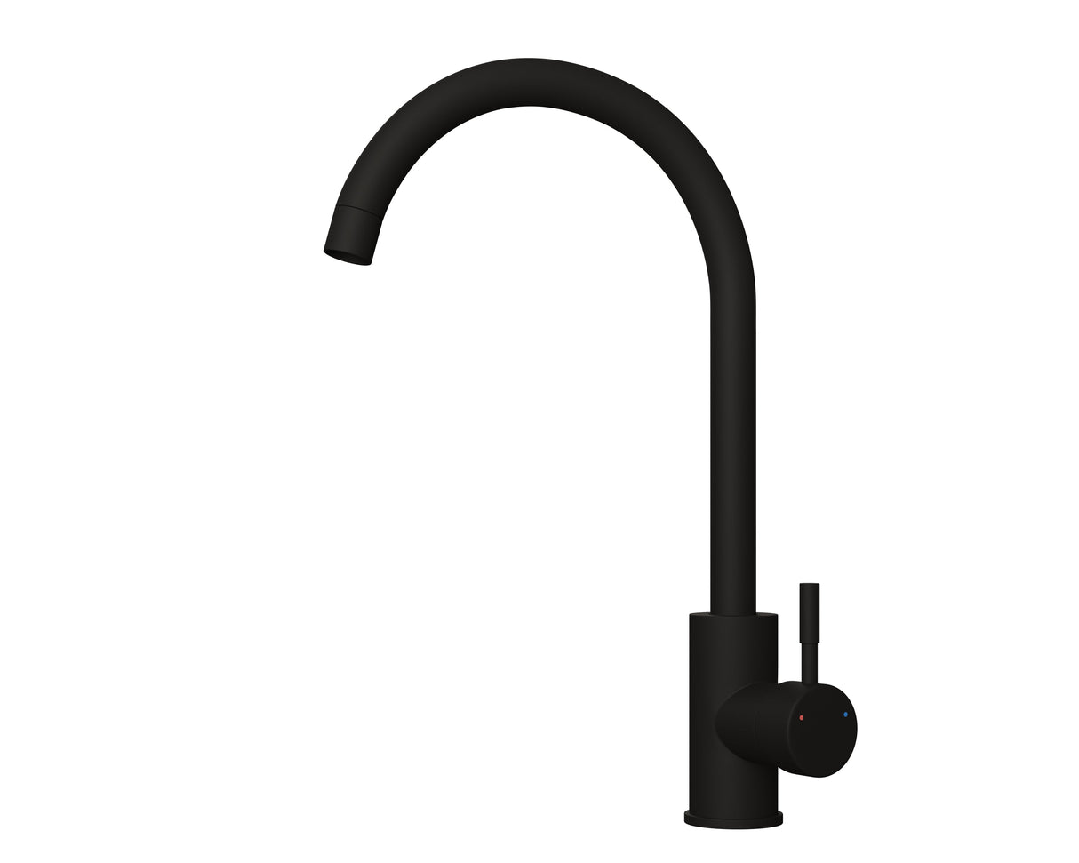 Verossi  | WRAS Approved Kitchen Sink mixer | Matt Black