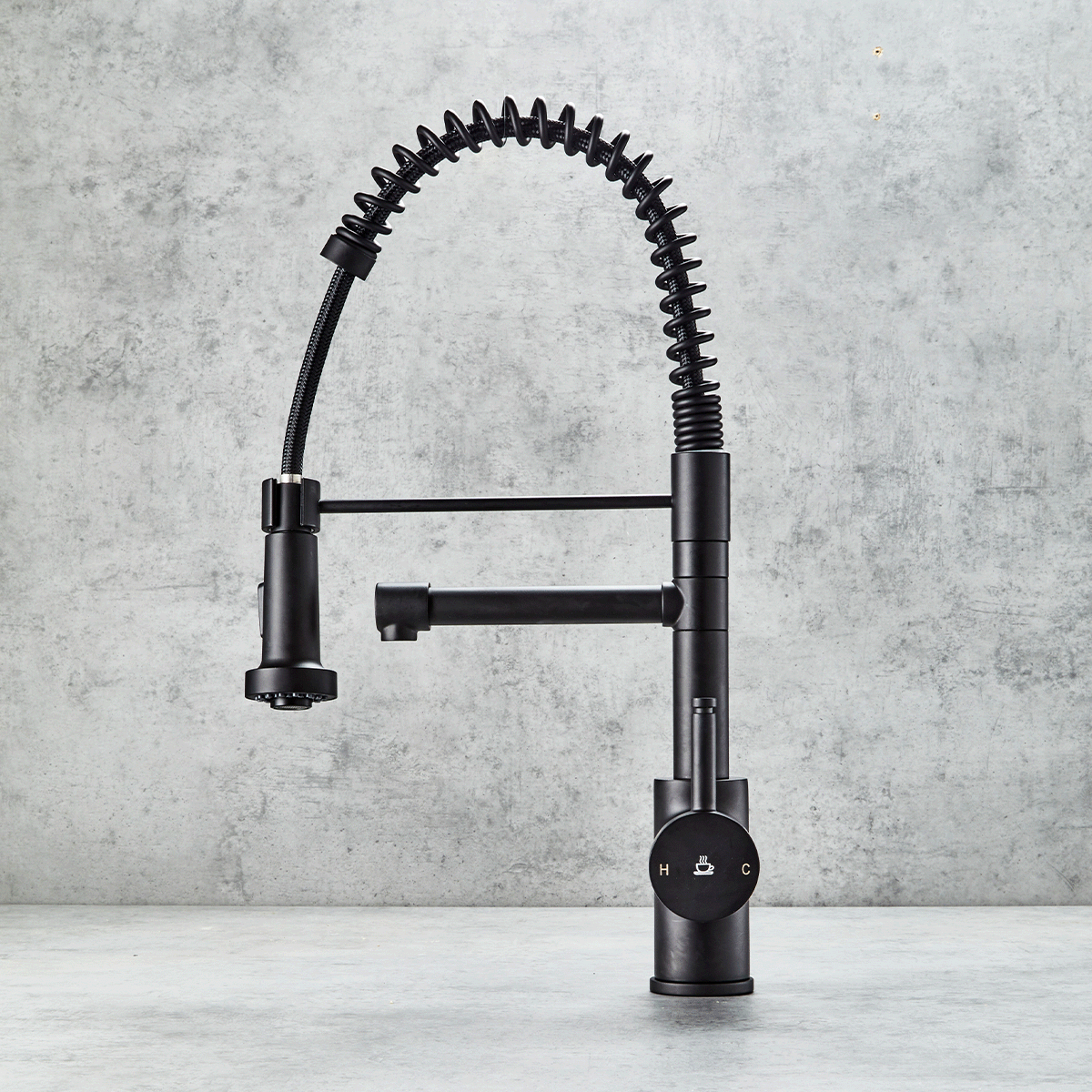 Verossi Matt Black Flex Tap 3 in 1 Boiling Water System