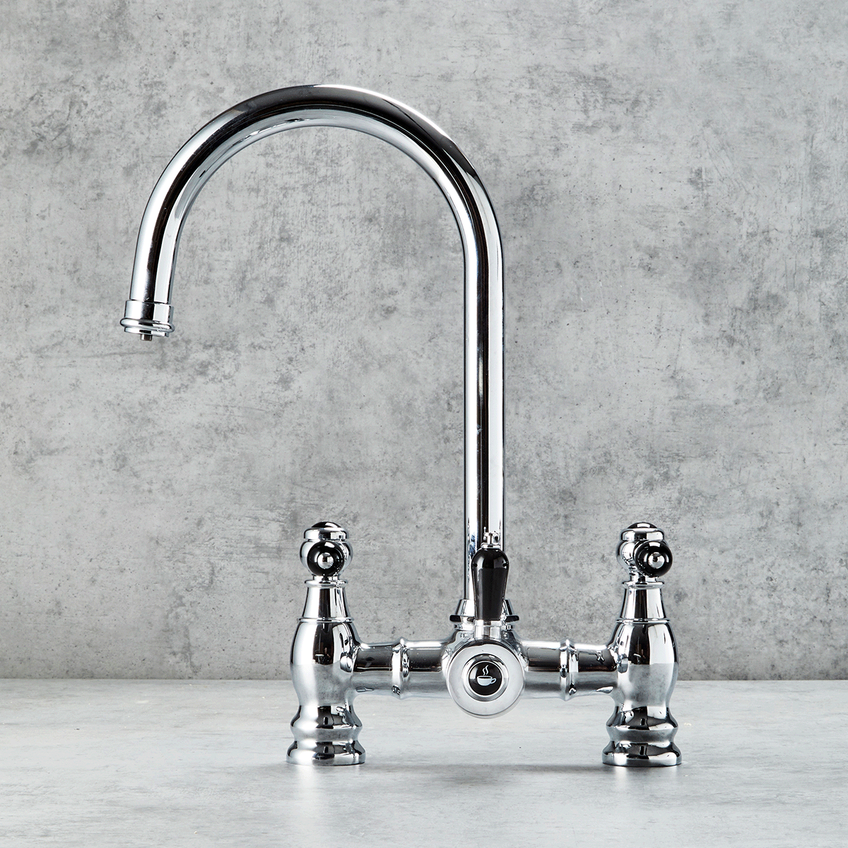 Verossi Polished Chrome Side on Traditional Tap